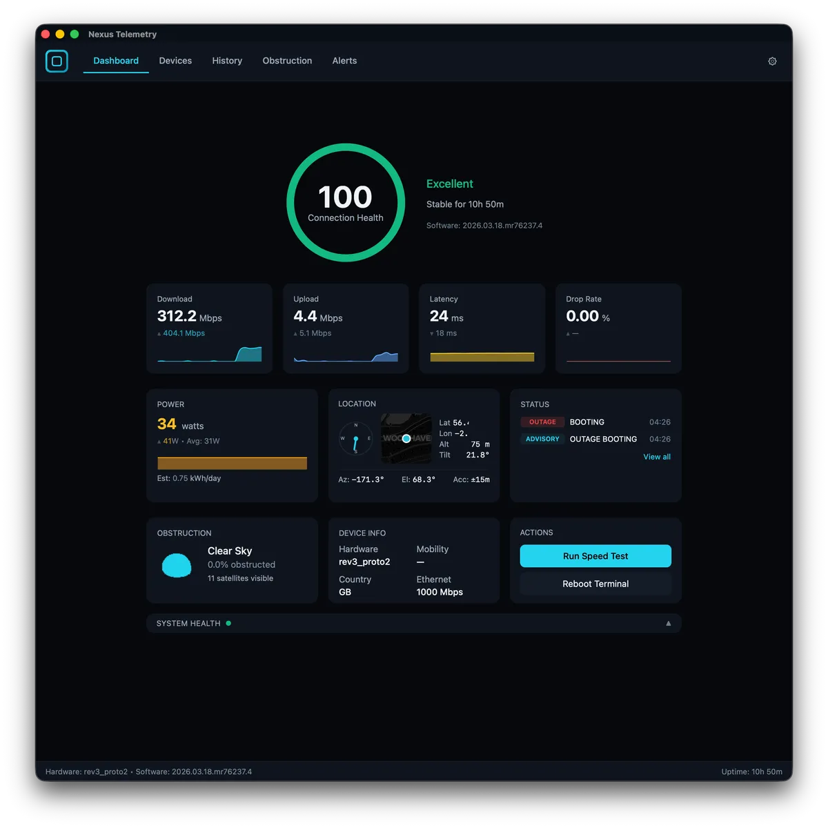 Nexus Telemetry Home edition